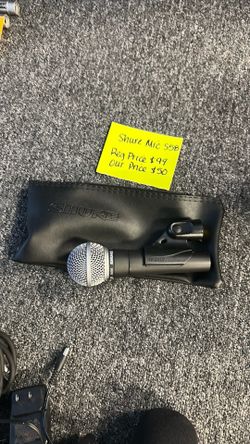 Shure Mic S58 and carry bag