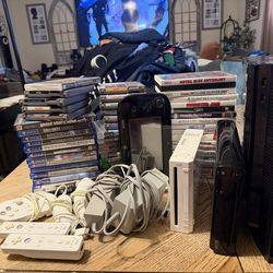 Nintendo Wii Xbox 1 PS4 Games consoles
