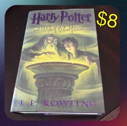 $8 Harry Potter And The Half-Blood Prince J.K. Rowling JK J K Hardcover Book Year 6