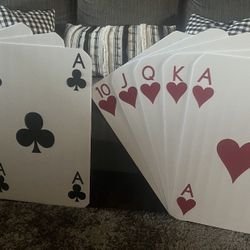 Large  20x30 Playing Party Casino Cards