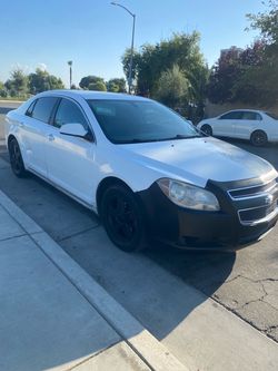 Chevrolet Malibu LT White 4-Door Sedan