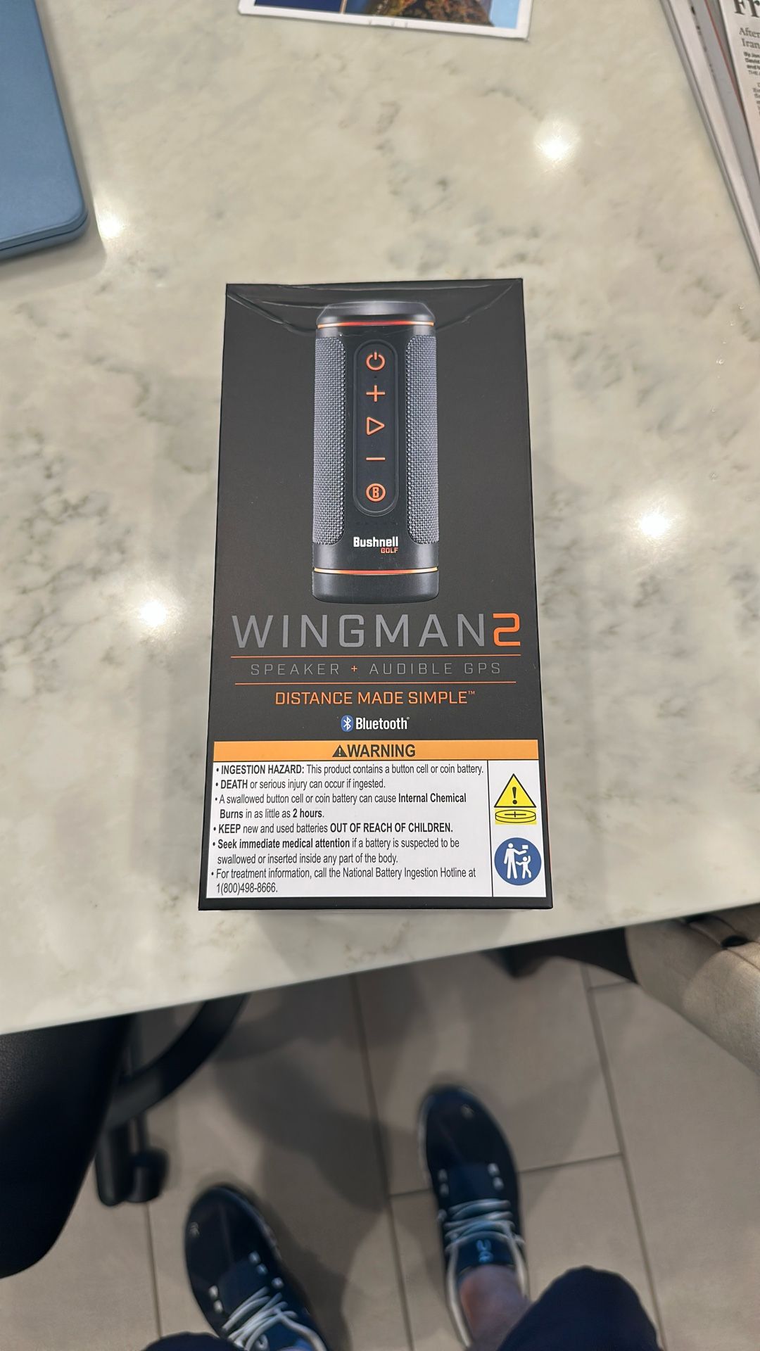 Bushnell Wingman 2 Golf GPS Speaker