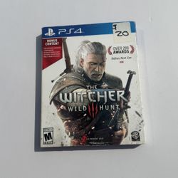 Witcher 3: Wild Hunt (PlayStation 4, 2015)