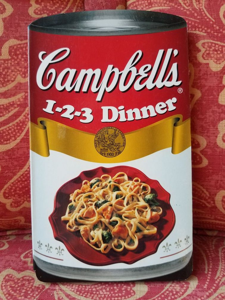 Campbell's 1-2-3 dinner cookbook