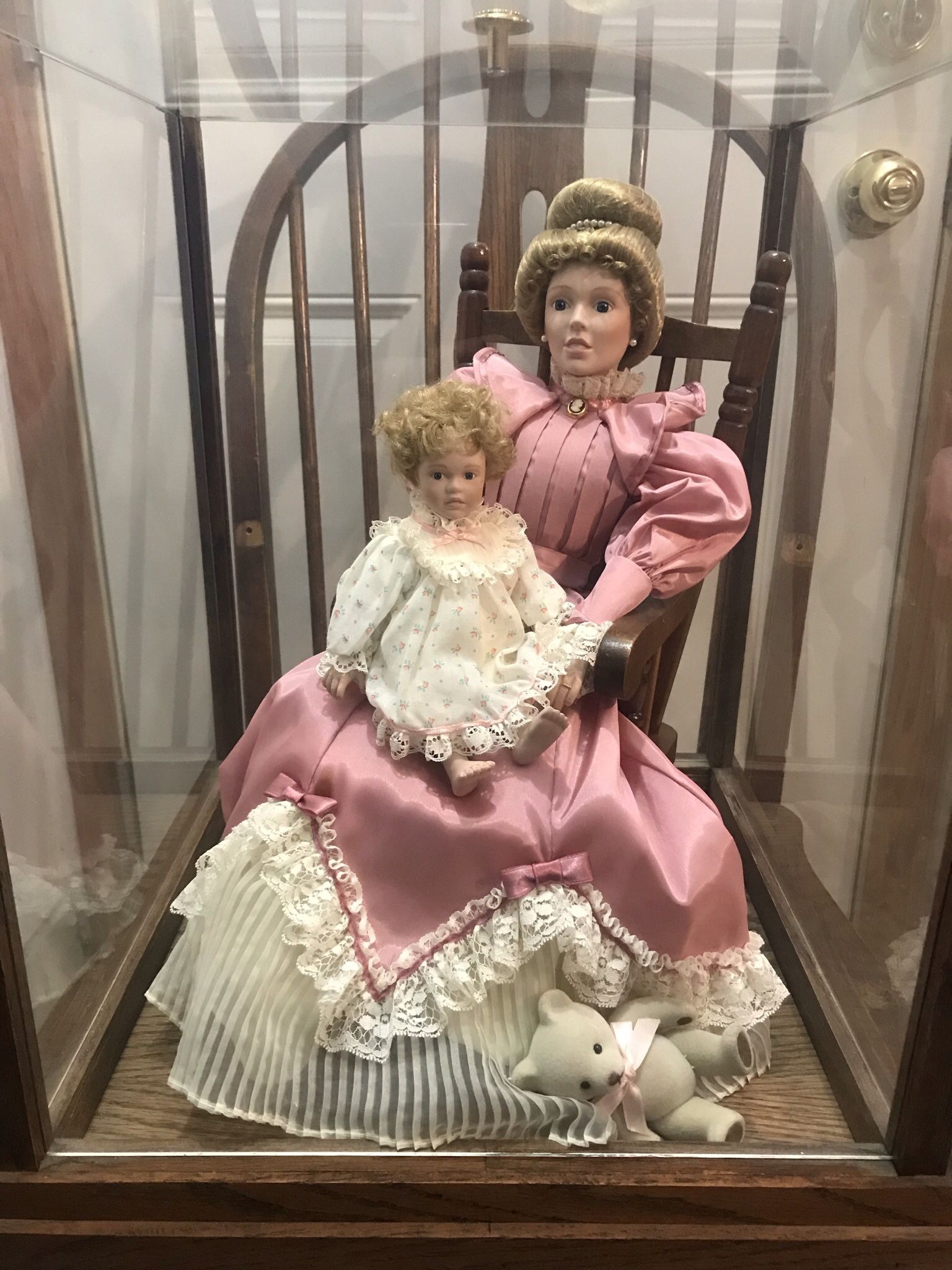 Rare Storytime Porcelain Doll Set By Lia Dileo 