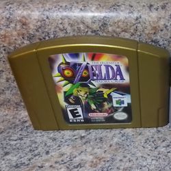 Legend Of Zelda Majora's Mask N64 Game