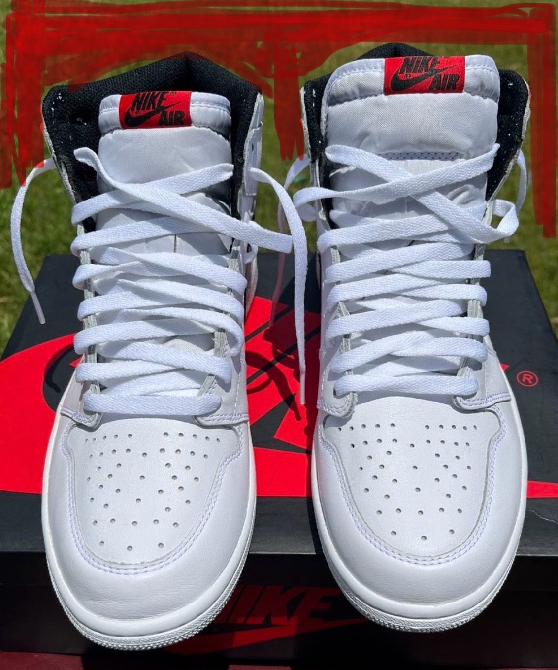 Jordan 1 High OG Ying Yang Size 10 .5