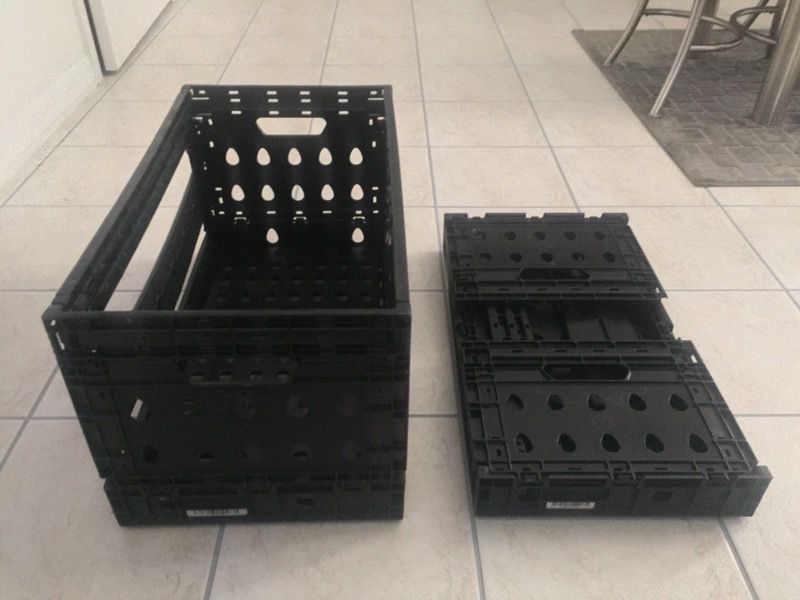 Tosca Ltd. 6332 reusable (folding) plastic crates for Sale in Tampa, FL OfferUp