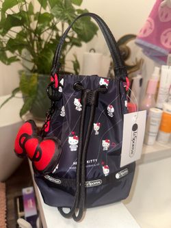 LeSportsac Hello Kitty Sanrio Mini Bucket Bag