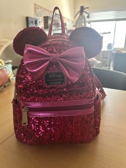 Disney Loungefly Pink Backpack