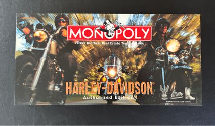 Harley Davidson Monopoly Authorized Edition Game