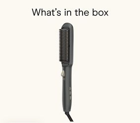 Conair Tension Control Straightening Brush with 1” Heated Brush Teeth