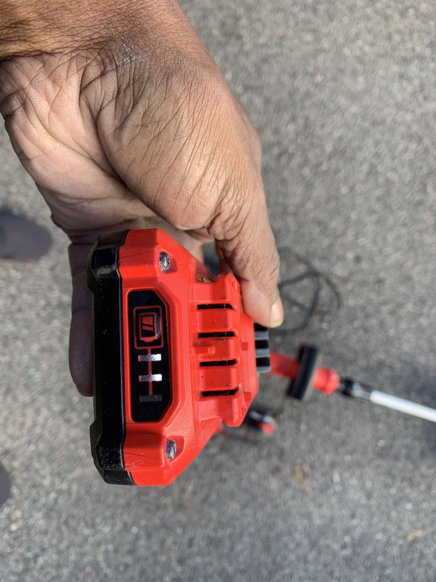 Craftsman Bundle (Weed Eater, Multi Tool, and 3 Batteries With Charger