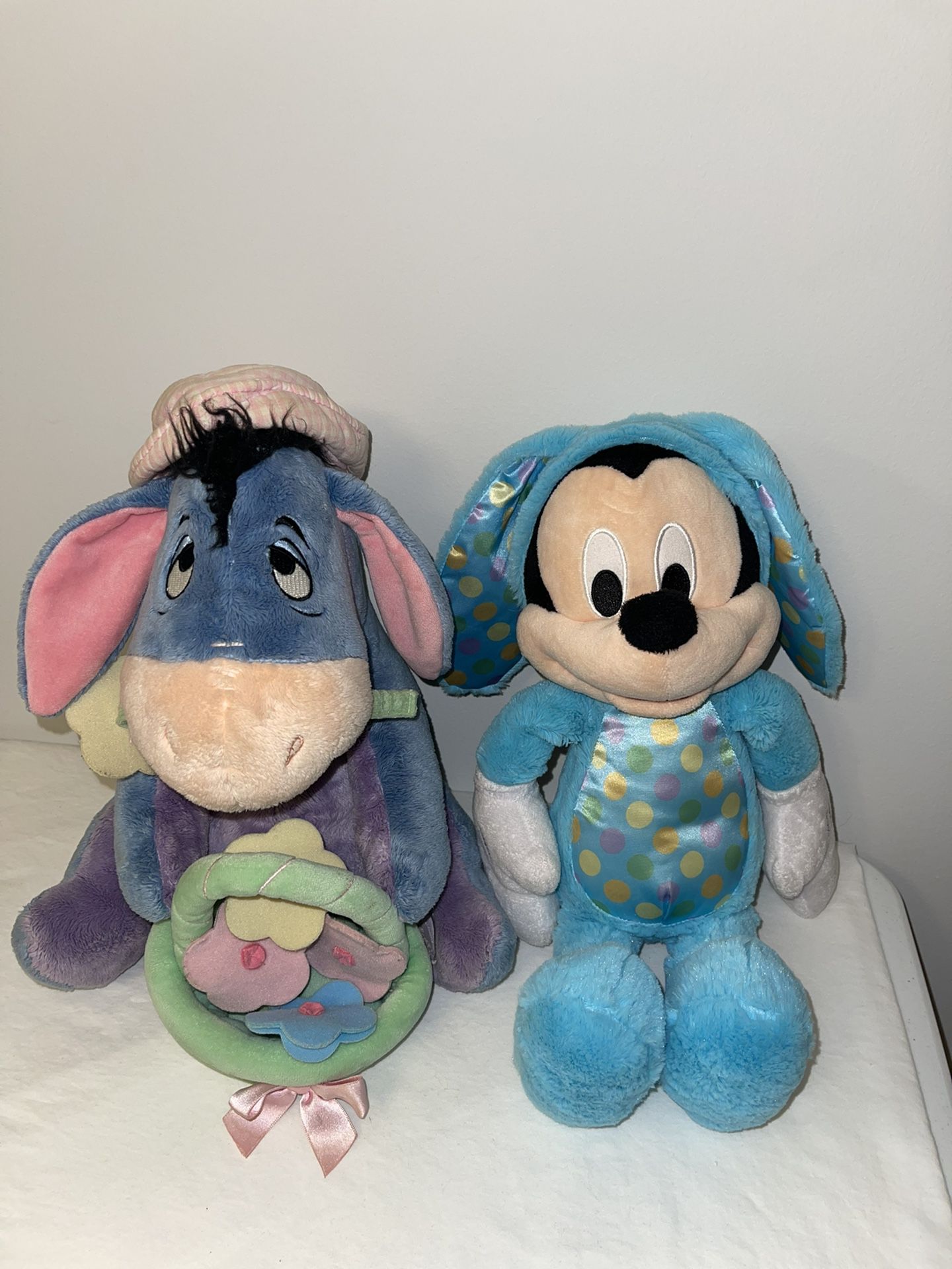 Eeyore & Mickey Mouse Plush