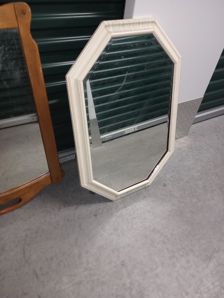 To Mirrors Rectangular Triangle Triangular Wall Hanging Dresser