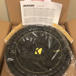 New 12” inch KICKER Comp C 600 Watts Max Car Audio Bass Subwoofer 🔊 🔥