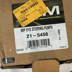 Honda Civic Imp Hyd Steering Pump 21-5456