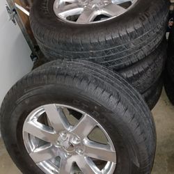 Jeep Tires  & Wheels P275 65R 18 5 Lug $195.