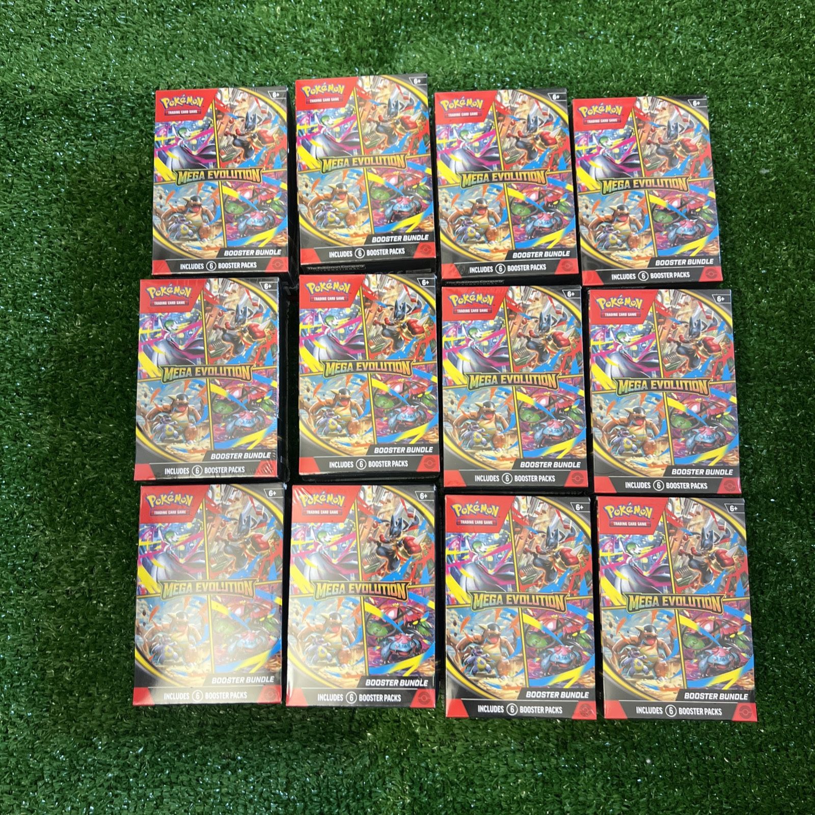 Pokemon TCG Mega Evolution Booster Bundle Lot of 12 Brand New / Sealed