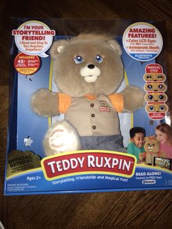 Brand new teddy Ruxpin 2017 edition