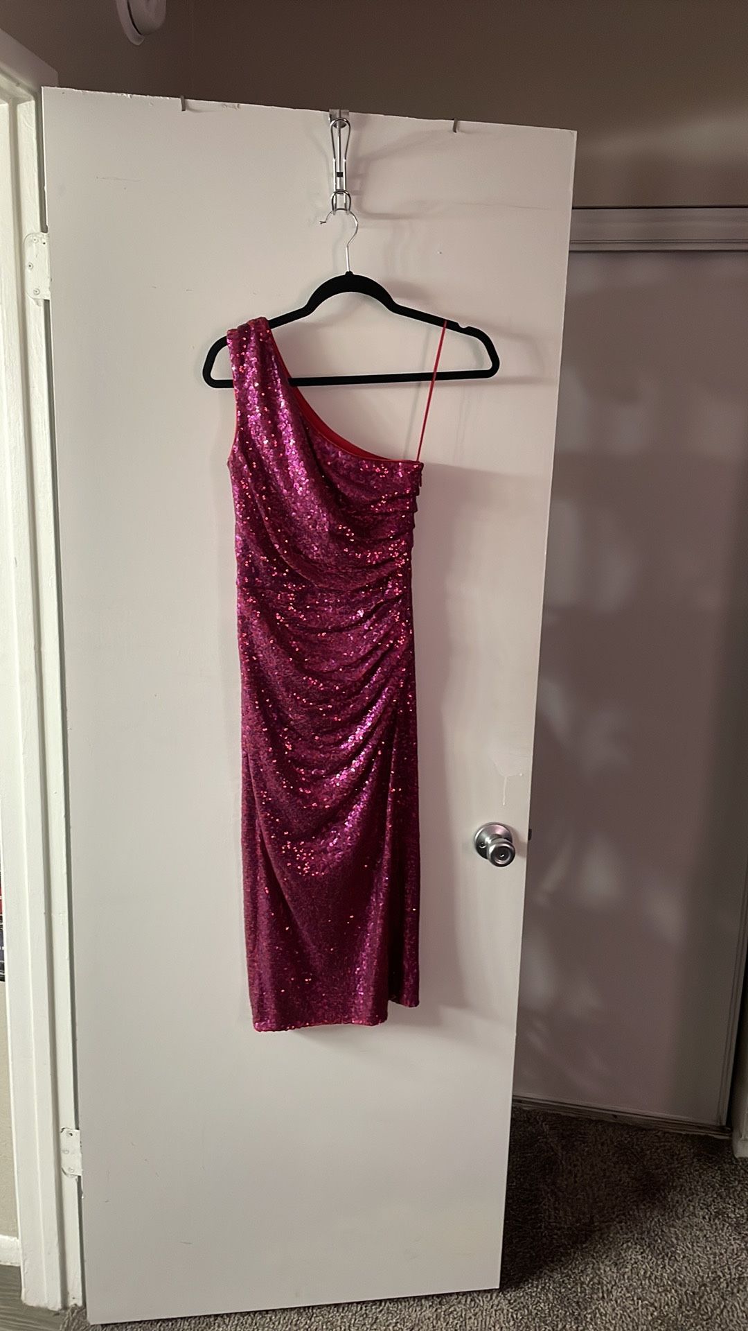 Dress The Population Pink Sequin Dress