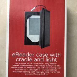 New in Box eReader Case with Cradle and Light