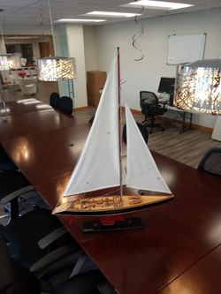 Decorative Display piece Sail Boat