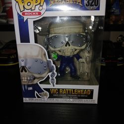 Brand New Megadeth Vic Rattlehead 320 FUNKO POP 