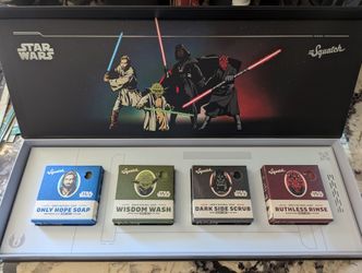 Dr Squatch Hand Made Soap Star Wars Disney Collab