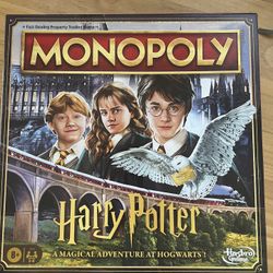 Harry Potter Monopoly Used Once 