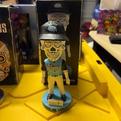 Baseball Skull Bobblehead
