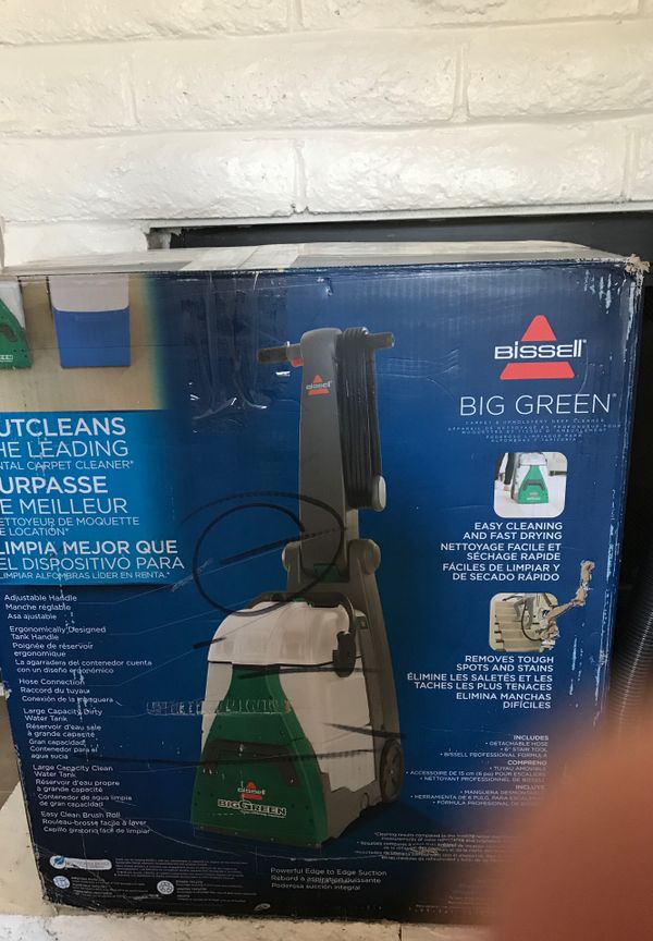 Bissell big green carpet cleaner for Sale in Las Vegas, NV OfferUp