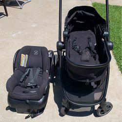 Maxi-Cosi Zelia 5-1 Travel system Baby Stroller And Car Seat W/base