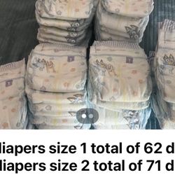 Luvs Diapers Size 1 And 2 