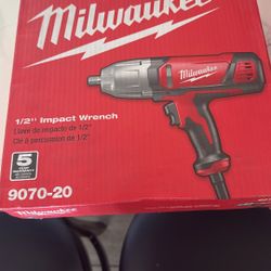 Milwaukee 1/2” Impact 