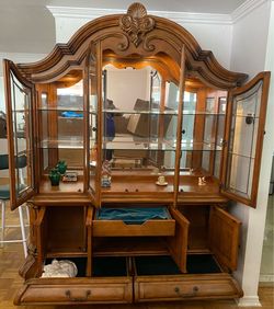 Dining room set with china cabinet