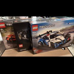 3 New Lego Technic Sets BMW M4, Bugatti, Ford GT