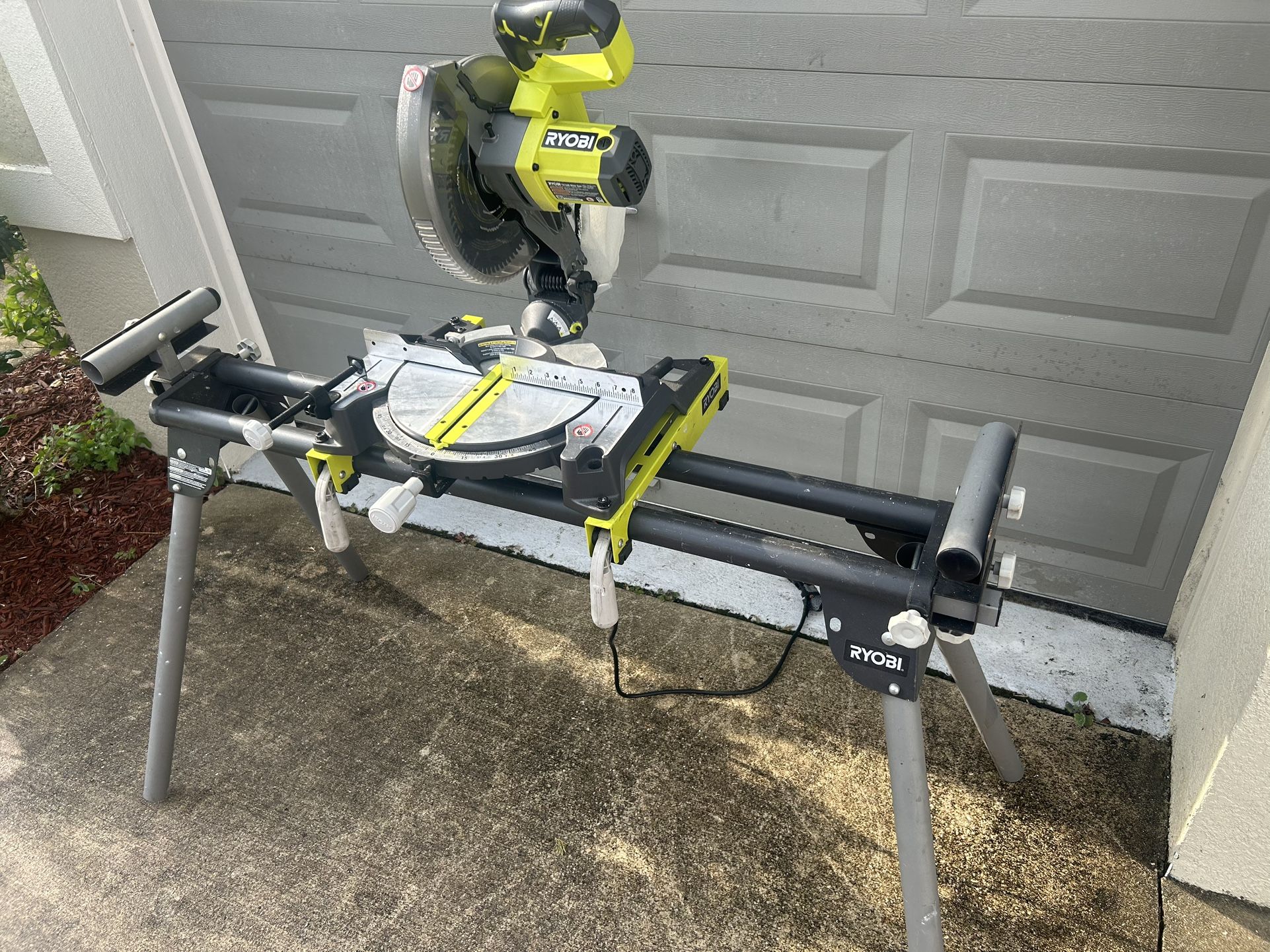 Ryobi Miter Saw With Stand