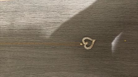 Gold and diamond necklace