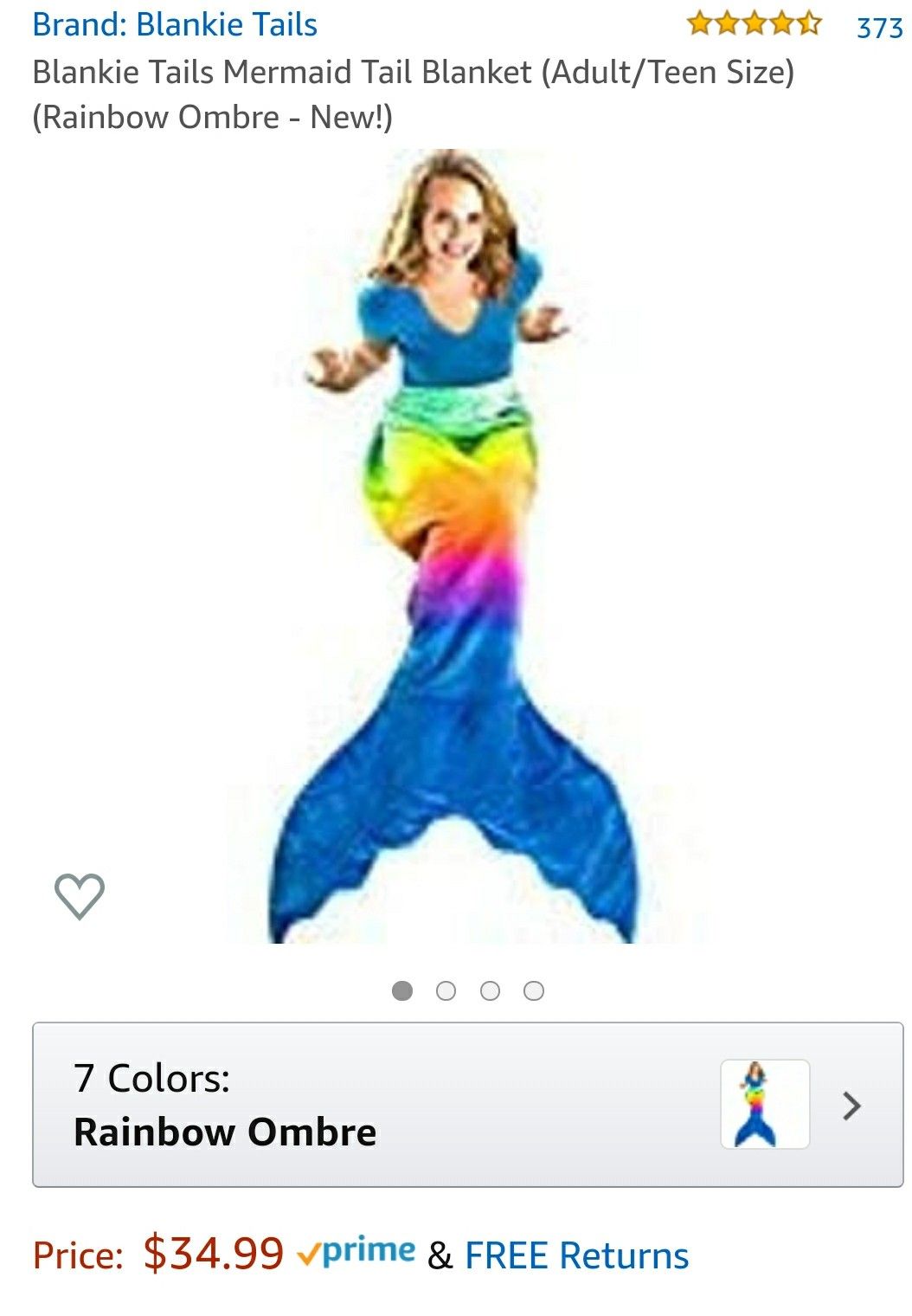 Brand new Adult Mermaid tail blanket