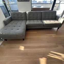 L-sectional Sofa Couch