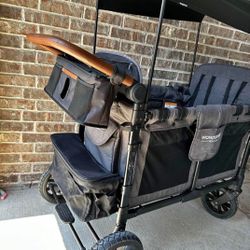 Wonderfold-W4 Luxe Quad-Stroller Wagon