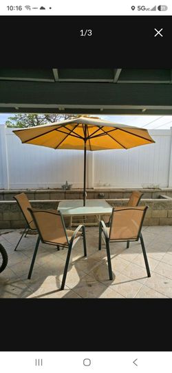 Patio table
