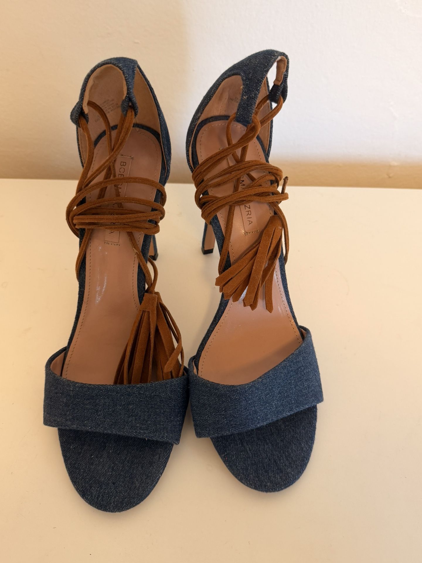 BCBG - Denim Blue Ardenza Heels US 11