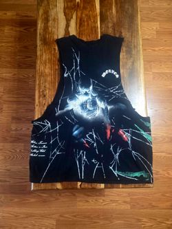 Darc Sport/Spider-Man Black Graphic Muscle Tank. Size Large.