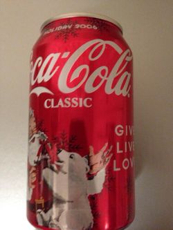 Coca-Cola bottle 12 FL OZ/355 ml - Holiday 2006