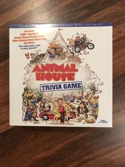 Animal House Trivia Game Brand-New!!!