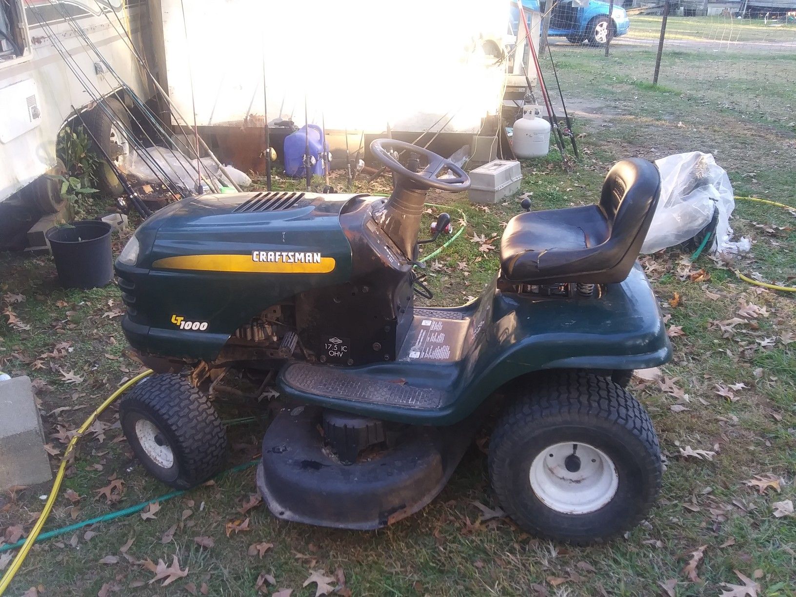 I have a Craftsman riding lawn mower $150 cash all it needs is a mowing deck belt