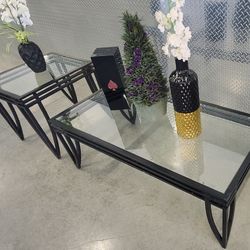 Beautiful cocktail table and end table