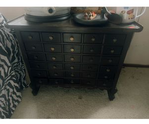 Antique Asian Apothecary Chest